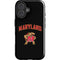 University of Maryland Collegiate Text iPhone 16 Impact Case